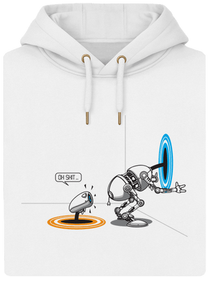 Portal unisex mikina premium Snowwhite