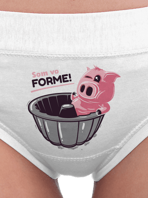 Vo forme dámske nohavičky White