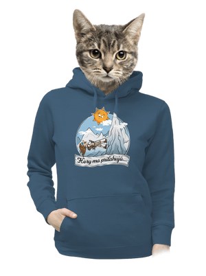 dámska mikina klokanka