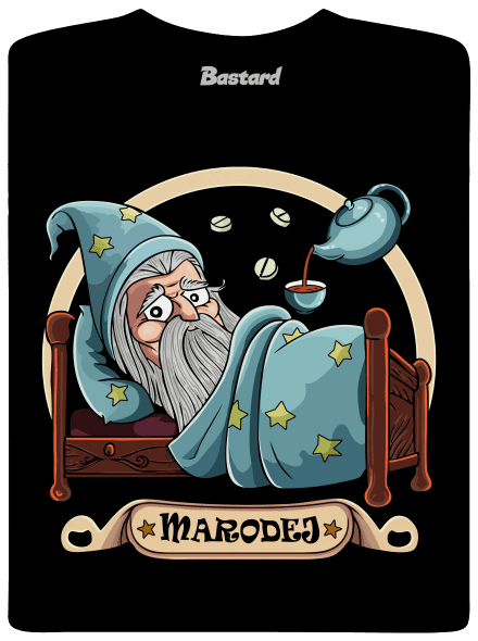 Marodej detské tričko Black