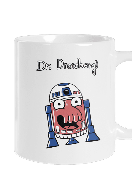 Dr. Droidberg klasický hrnček White