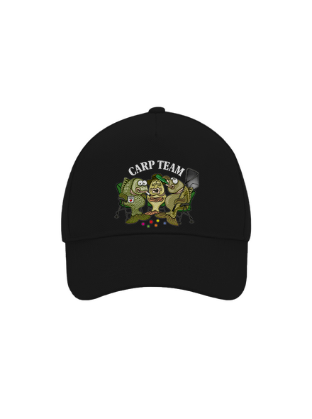 Carp Team šiltovka baseballka Black