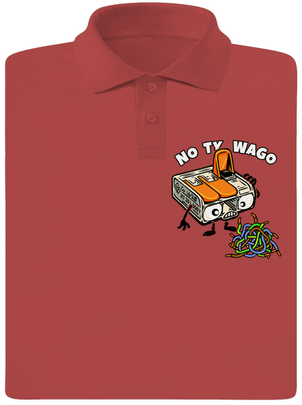 Wago svorka pánska polokošeľa Burgundy