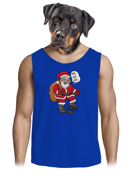 Ho ho ho  pánske tielko Royal Blue