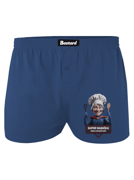 Super babička pánske trenky Blue