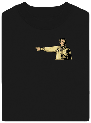 Volám sa unisex mikina bez kapucne Black