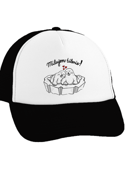 Milujem túlenie šiltovka truckerka Black cap