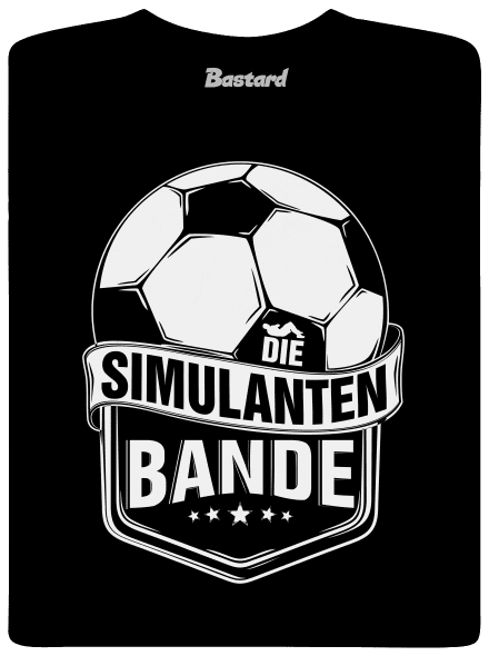 Simulanten bande pánske tričko Black