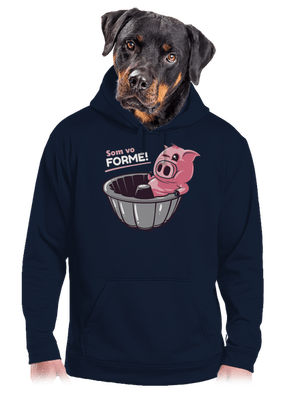 Vo forme pánska mikina klokanka Navy