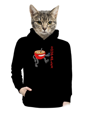 dámska mikina klokanka