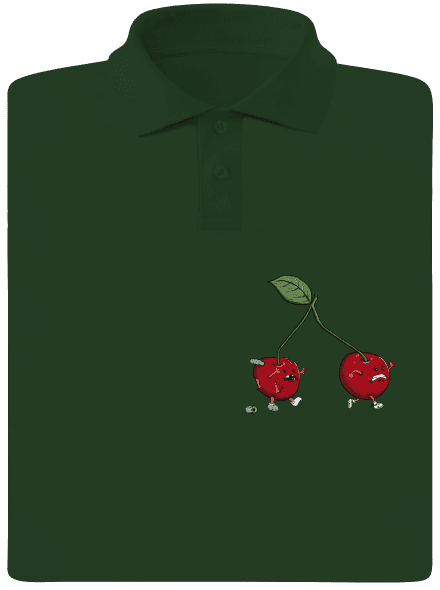 Nie je úniku pánska polokošeľa Bottle Green Mal