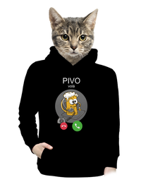 dámska mikina klokanka