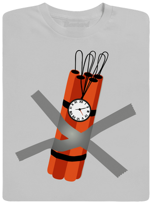 Dynamit pánske tričko Pacific Grey