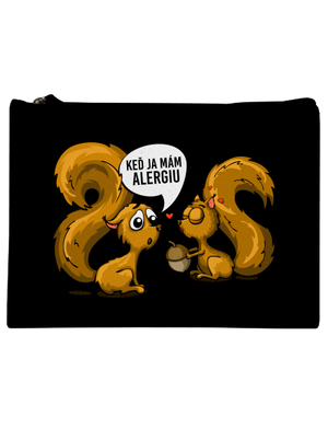 Alergická veverička taštička Black