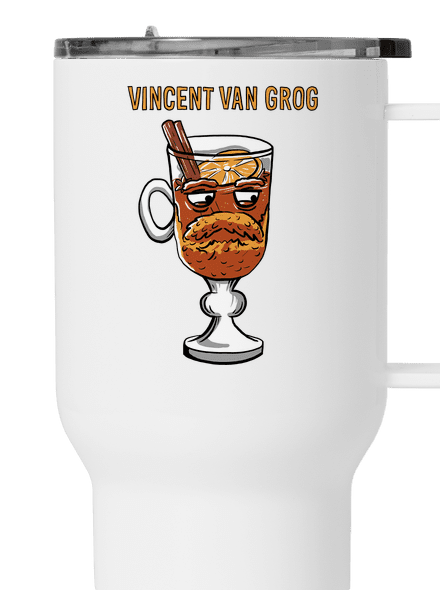 Vincent van Grog termohrnček White