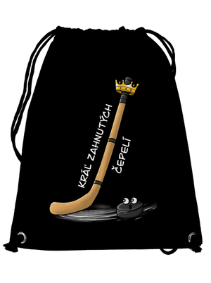 Kráľ zahnutých čepelí - hokej vak Black