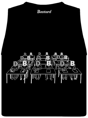 Cimrman: Debil, blbeček dámske tielko voľné Black