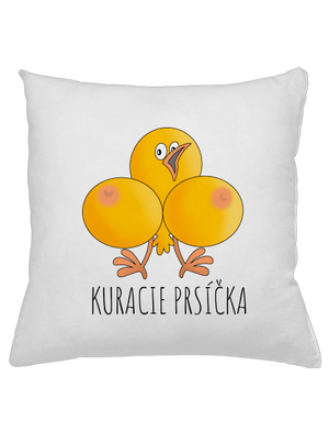 Kuracie prsíčka vankúš White