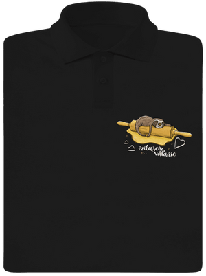 Milujem váľanie pánska polokošeľa Black