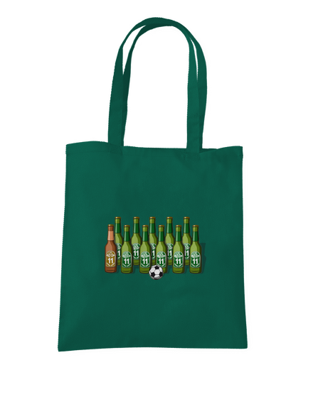 Futbalová jedenástka taška Bottle Green WM
