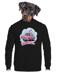 unisex mikina bez kapucne