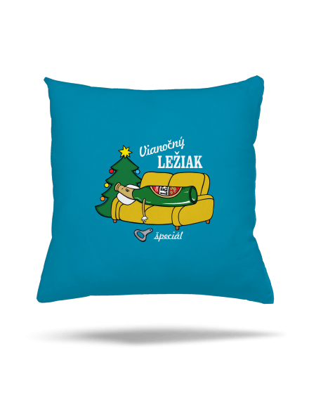 Vianočný ležiak vankúš Blue Turquoise