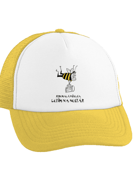 Malá včielka šiltovka truckerka Sunflower cap