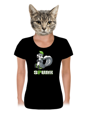 Spunk dámske tričko Black
