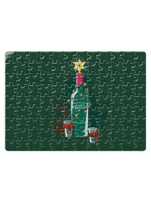 Vianočná borovička puzzle White