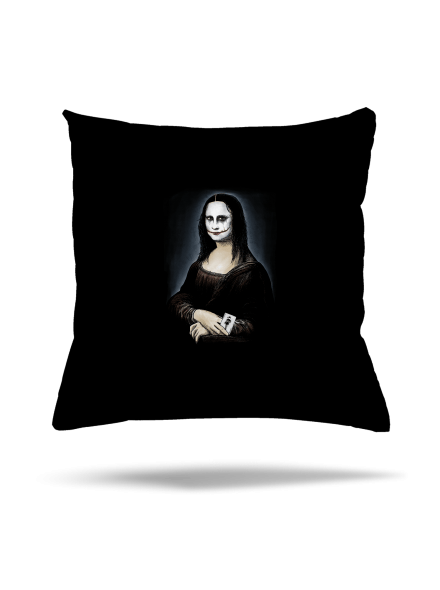 Mona Joker Lisa vankúš Black