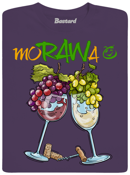 Morawa pánske tričko Urban Purple
