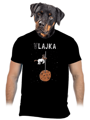 Vlajka pánske tričko Black