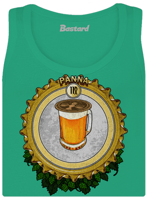 Pivný horoskop: Panna dámske tielko klasické Mint Mal