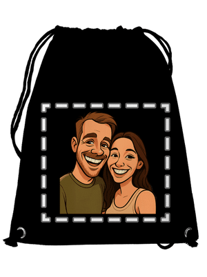 Karikatúra z vlastnej fotky vak Black