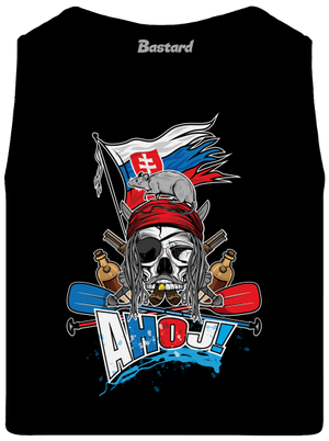 Ahoj pánske tielko Black