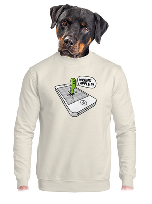 unisex mikina bez kapucne