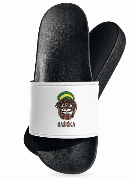 Hašiška šľapky White