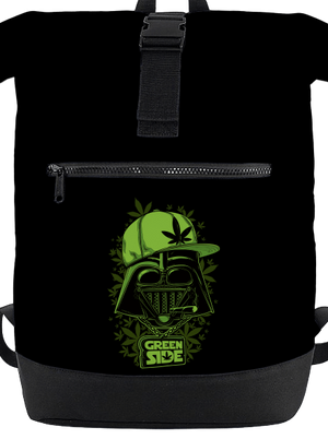 Green Side batoh Black