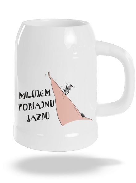 Milujem jazdu polliter White