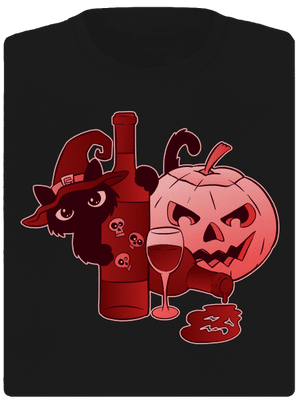 Hello, víno dámske športové tričko Black