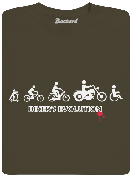 Biker’s Evolution pánske dlhý rukáv Urban Khaki