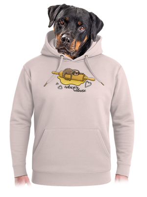 Milujem váľanie unisex mikina premium Rose Chalk