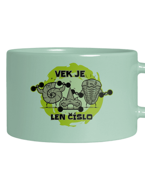 Vek je len číslo hrnček makronka Mint Macaron