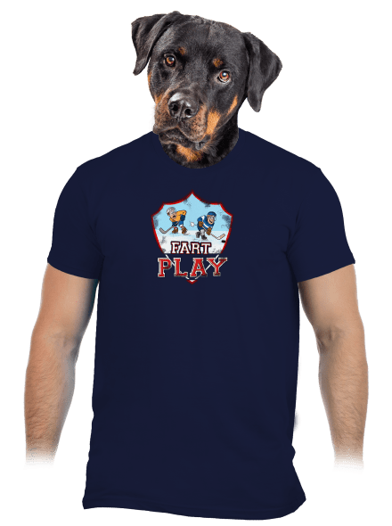 Fart Play pánske tričko Navy
