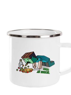 Kocky sú hodené plecháčik White