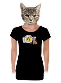 dámske tričko s lemom