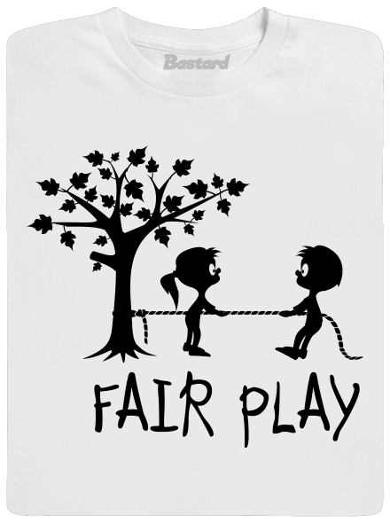 Fair play pánske dlhý rukáv White