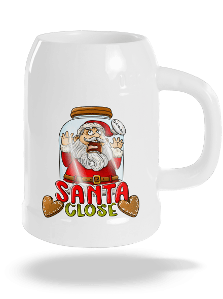 Santa Close polliter White