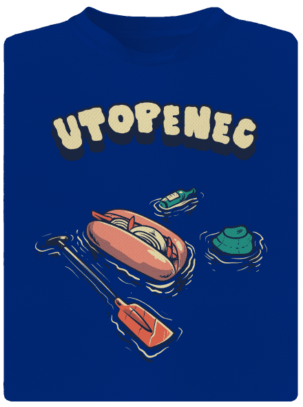 Utopenec pánske športové tričko Royal Blue Mal