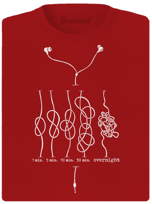 Škola uzlovania dámske športové tričko Red Mal